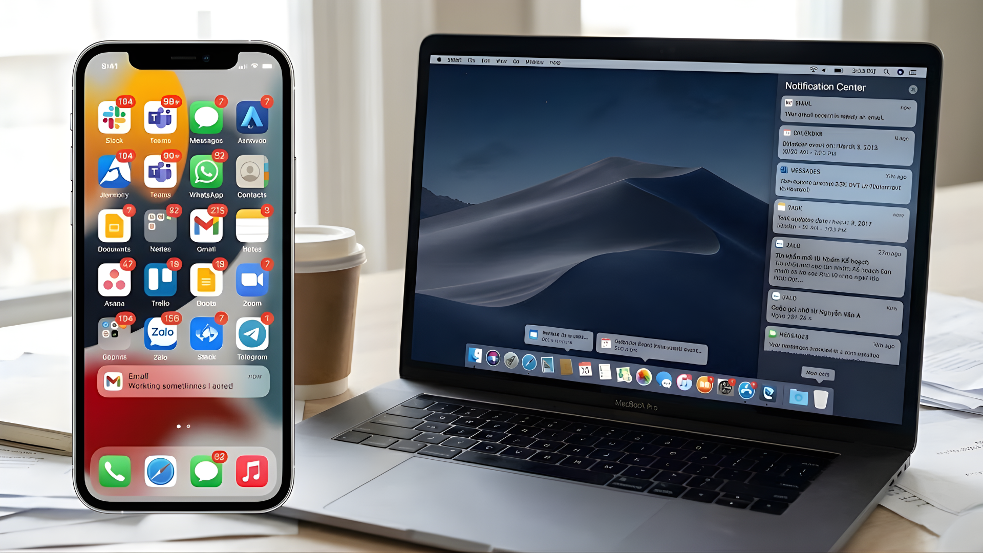Messaging & Work Apps Communication